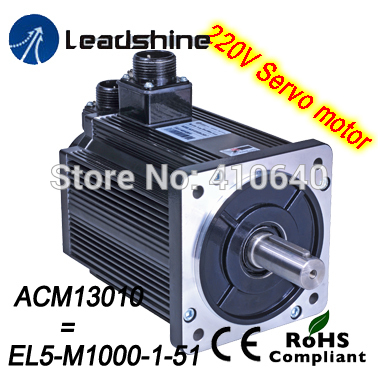 Leadshine 1000 Ʈ 220 Ʈ AC   ACM13010M2F-51-B EL5-M1000-1-51 NEMA51 ִ 3000 дȸ 14.1 Nm ũ 2500  ڴ